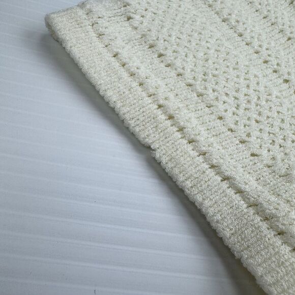 Evan-Picone Knit Short Sleeve Top Size Large Acrylic Nylon - Picture 6 of 7